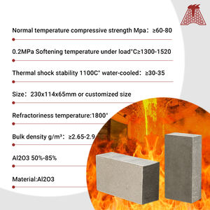 Nuovo stile di vendita a caldo ad alto contenuto di allumina fosfato refrattario mattoni per estrema resistenza alle Temperature - Product Image 3