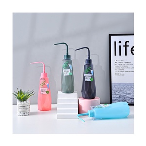 Mọng nước cây làm vườn 480ml 16oz nhựa đầy màu sắc bóp tưới nước có thể nhỏ giọt chai - Product Image 1