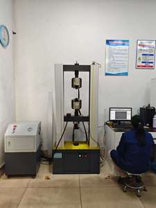 Xin Guang <span class=keywords><strong>20kN</strong></span> Elektronische Universal-Geotextil-Zug punktion prüfmaschine 1 Jahr Garantie 0,5 Level Genauigkeit Verkaufs quelle - Product Image 4