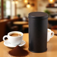 Boîte en étain ronde de qualité alimentaire en gros, personnalisable avec logo, vide, pour emballage de thé, café, biscuits, chocolat et aliments