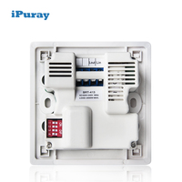 Saklar Timer Sentuh BRT-414 220V 2000W, Saklar Layar Sentuh dengan Lampu LED, Pengaturan 2-60 Menit untuk Kipas Kamar Mandi