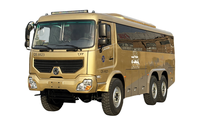 Nouveau Bus de Tourisme Diesel Manuel Dongfeng 6x6 AWD Tout-Terrain 31 Places, Fourniture Directe Usine