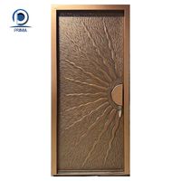 Puerta Doble de Acero Inoxidable Prima Courtyard, Diseño Simétrico, Resistente al Agua, para Aberturas de Gran Tamaño, Ideal para Apartamentos y Hoteles