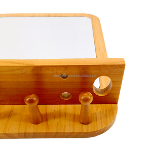 Phòng Tắm Gương Dán Cho Phòng Tắm Hiện Đại Decals Tường Dán Bằng Gỗ Tường Gương Với <span class=keywords><strong>Hooks</strong></span> - Product Image 4