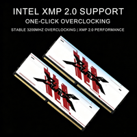 PUSKILL DDR4 3200MHz 3600MHz RGB RAM 8GB 16GB 32GB Desktop Gaming Memory UDIMM 1.35V