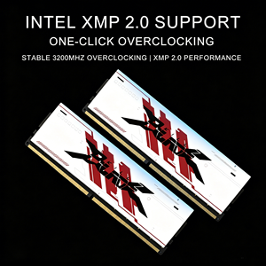 PUSKILL <b>DDR4</b> 3200MHz 3600MHz RGB <b>RAM</b> 8GB 16GB 32GB Desktop Gaming Memory UDIMM 1.35V - Product Image 2