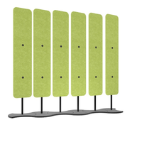 Écran de séparation mobile de conception européenne moderne Panneaux muraux de séparation de pièce de beauté esthétique Panneaux de mousse acoustique