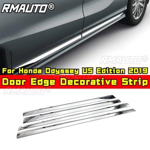 Tira anticolisión para coche, tira decorativa ABS para borde de puerta, kit de carrocería para Honda Odyssey edición estadounidense 2019, accesorios para coche - Product Image 1
