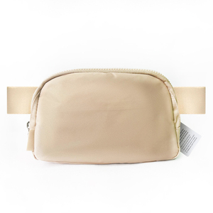 Sac banane en nylon personnalisé en gros, mini sac de ceinture unisexe avec sangle réglable pour le voyage, la course à pied et la randonnée - Product Image 6