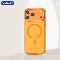 Étui antichoc de haute qualité VAWI B351 en gros pour iPhone 17 Pro Max, étui magnétique transparent pour Huawei P70 Ultra et Samsung
