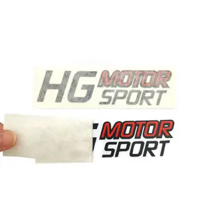 Benutzer definierte Fahrzeug Motorsport Sport Aufkleber Stanzen Vinyl Fenster Aufkleber Motor Transfer Benutzer definierte Vinyl gestanzte Auto Aufkleber