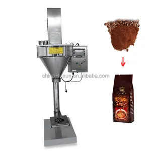 High quality dosing powder machine/tea packing machine/manual table top auger powder filling machine