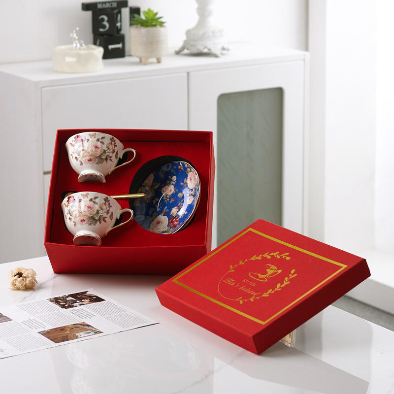 Blue-Set of 2 Gift Box