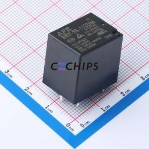 BRF-SS-112DM Power Relay Through hole,21x16mm Relay 12V 1 Normally Open: 1A (SPST-Normally Open)::: 4 20A-125VAC/17A-250VAC - Product Image 1