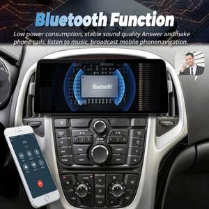 Radio con Pantalla de 12.3 Pulgadas, Reproductor de Video para Auto Android, Estéreo 2Din para Buick Excelle, para Opel Astra J 2009-2017, GPS, Multimedia, Carplay - Product Image 4