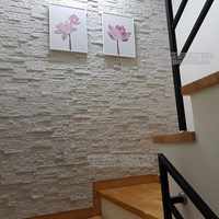 Panneau mural extérieur en pierre artificielle NEU 2026, luxe, PU, moderne, écologique, ignifuge, imperméable, résistant au froid