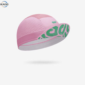 Tappi ciclismo traspiranti a 3 pannelli sotto il casco cappello sportivo estivo all'ingrosso per bici produttore personalizzato di sublimazione di fabbrica - Product Image 4