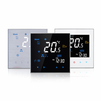 Termostato Inteligente Digital HVAC Beca BAC-3000 con WiFi RS485 Modbus Controlador de Temperatura Ambiente para Aire Acondicionado con Soporte OEM