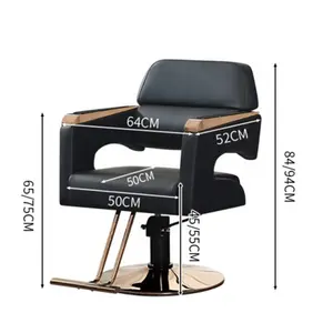 QFP-BC004 새로운 디자인 헤어 살롱 이발사 의자 골드 중국