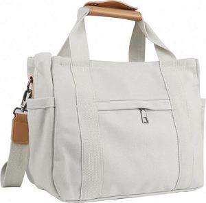 Échantillon gratuit de sac de transport pour bûches en toile cirée personnalisée - Product Image 3