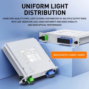 用于光纤通信的 FTTH 1x2/4/8/16 PLC 分路器盒 SC/UPC - Product Image 3