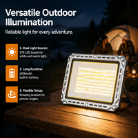 Lampe de travail LED portable étanche W8138-1 avec base magnétique, Type-C, 4000 mAh, 1000+ Lumens pour la réparation automobile, l'atelier, le jardin et l'utilisation routière