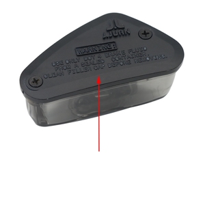 Cubierta de bomba de aceite de freno de disco de aleación de aluminio modificado para motocicleta <span class=keywords><strong>CFMOTO</strong></span> <span class=keywords><strong>400NK</strong></span> 650NK 400GT 650GT 400MT 650MT - Product Image 2