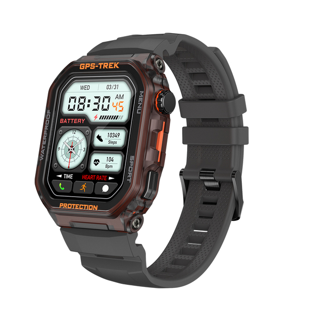 Alexa Voice Smart Watch with GPS IPS HD Screen Support 123 Sports BT Calling Smart Fitness Watch for Google Fit and Apple Health