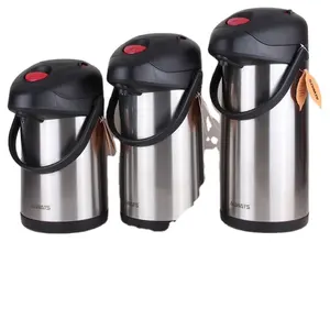 始终气罐不锈钢黑色大5L水保持冷热瓶泵真空水罐