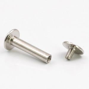 Rivets Xing Jinwei avec rondelle, tête plate, autotaraudeurs, nickelés, en acier au carbone, norme GB875, grade A - Product Image 3