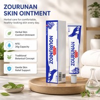 Crema Herbal Anti-picazón Zourunan Wolf 20g, Hidratación Tradicional para la Piel, Cuidado Diario, Cuidado Externo, Tubo, Venta al por Mayor, OEM, Marca Privada