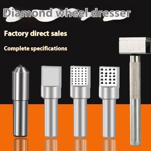 Diamant Vierkante Schuurschijf Met Hoge Hardheid Schuurschijf Slijpwiel Dressoir Handbediende Schuurgereedschap 18Mm Diameter 0.5Mm Dikte - Product Image 2