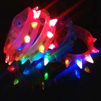 Bracelet LED lumineux coloré pour Halloween, fête, cosplay, danse, festival, événement