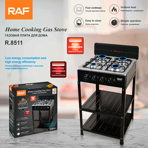 Appareils de cuisine RAF R.8511, cuisinière à gaz à quatre brûleurs, accessoires pour cuisinières à gaz, cuisinière à gaz 4 brûleurs à vendre - Product Image 6