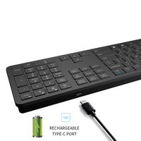 Draadloos toetsenbord full-size kantoorset computer 2.4g draadloos toetsenbord voor hp Probook 440 G1