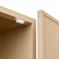 Loquet magnétique puissant en plastique pour porte d'armoire, meuble, placard, armoire
