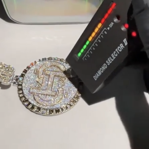 Perhiasan Hip Hop Rappers 925 perak murni liontin foto Vvs Moissanite berlapis emas Vvs Ename 3d Kustom es keluar liontin - Product Image 5