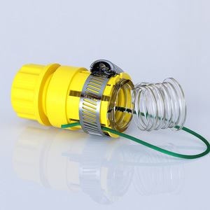 Connecteur de robinet Guoma Ruixiang 1/2 pouce type barbelé pour l'irrigation de jardin avec adaptateur de tuyau - Product Image 1