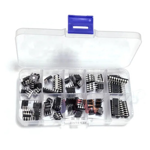 Lm324 Lm358 Lm386 Lm393 Ua741 Dip - Conjunto de chips IC de amplificador operacional y comparador para proyectos electrónicos - Product Image 3