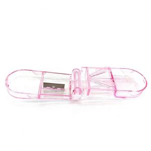 Ergonomic <b>Tablet</b> Splitter Safe Shield Pill Divider <b>Container</b> Portable Medicine Slicer Case Travel Friendly Vitamin Cutter - Product Image 2