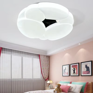 Plafoniera LED Moderna a Forma di Nuvola in Ferro e PVC, 24W IP20 AC Rotonda 3000-6500K per Camera da Letto, Soggiorno, Cameretta, Montaggio a Superficie - Product Image 5
