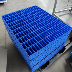 Chống ẩm chống tĩnh ESD sóng PP coroplast nhựa điện tử tách hộp lưới với vách ngăn corflute bên trong - Product Image 4