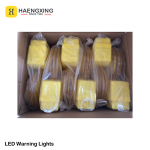 ไฟกระพริบสีเหลืองอำพัน2 LED สวิตช์ภายนอกชาร์จไฟได้ไฟกระพริบพลังงานแสงอาทิตย์ - Product Image 4