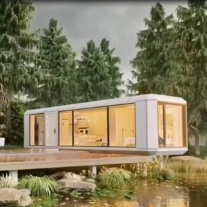 Sang trọng tùy chỉnh táo cabin thoải mái được thiết kế prefab nhà sửa đổi vận chuyển container - Product Image 3