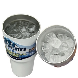 Tasse thermos magique en acier inoxydable avec paille, glace, café, bouteille isolée sous vide, voiture, voyage, extérieur, W23-401 - Product Image 1