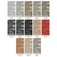 Nouvelle dalle de pierre artificielle brute 2027, 1500x750x60mm, panneau de pierre artificielle PU pour revêtement mural extérieur