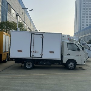 Foton <b>Mini</b> Refrigerated Delivery Truck 2.8m Cargo Box Small Cold Storage Van Refrigerator Truck for Grocery Transport - Product Image 6