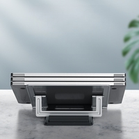 Soporte de Aluminio MQ para Laptop, Plegable, Portátil, Ajustable, con Refrigeración, Elevador de Escritorio, Venta al Por Mayor