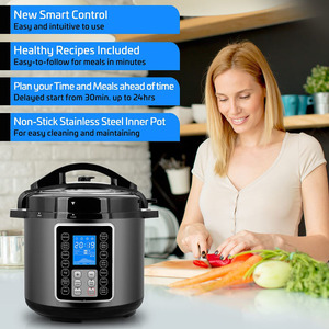 Nouvelle Cocotte-minute Électrique Tactile LCD 14-en-1 4L 5L 6L 8L 10L 12L Tension Universelle Vente en Gros Directe Usine Cuisine - Product Image 3
