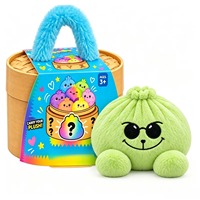 Peluche Squishy en forme de Ravioli Mignon, Jouet Anti-stress, Cadeau Surprise de Noël à Collectionner